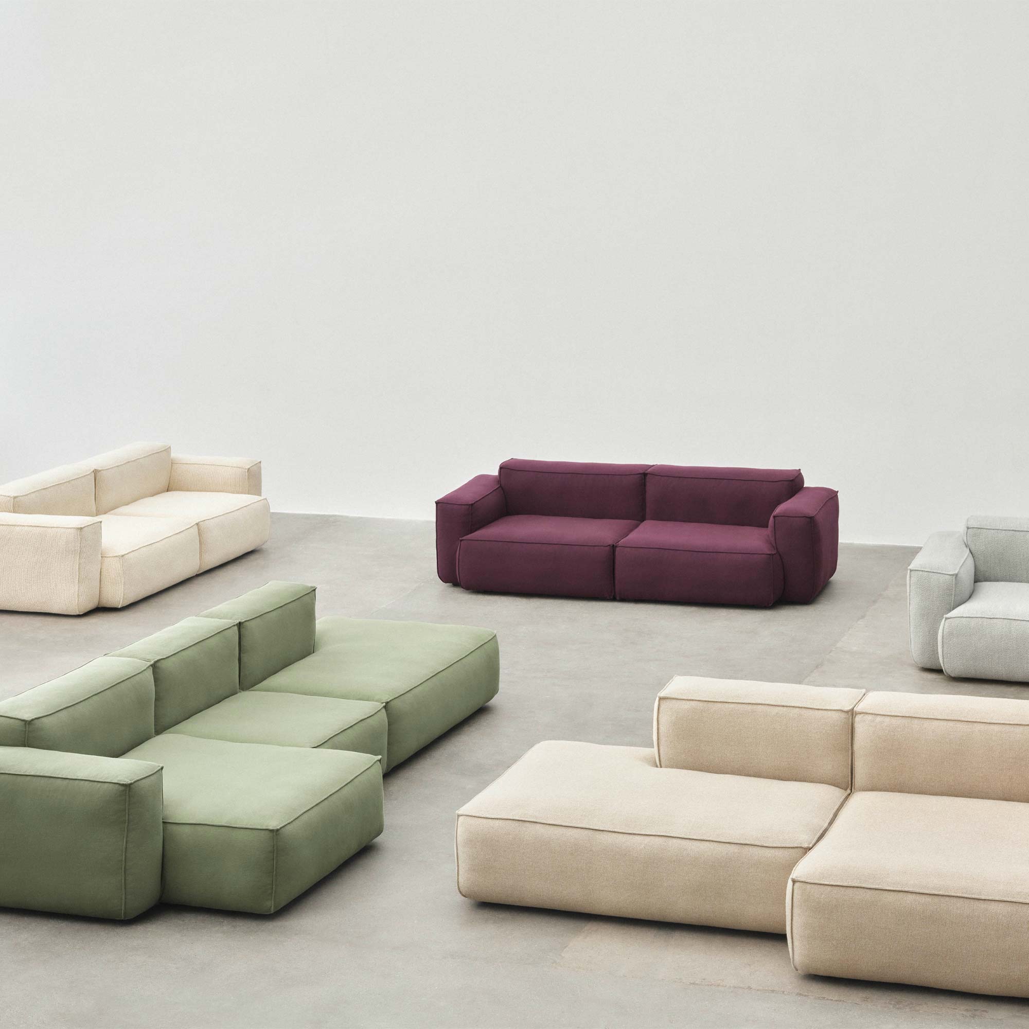 Mags Soft 3 Sitzer Sofa Armlehne rechts mit abnehmbarem Bezug