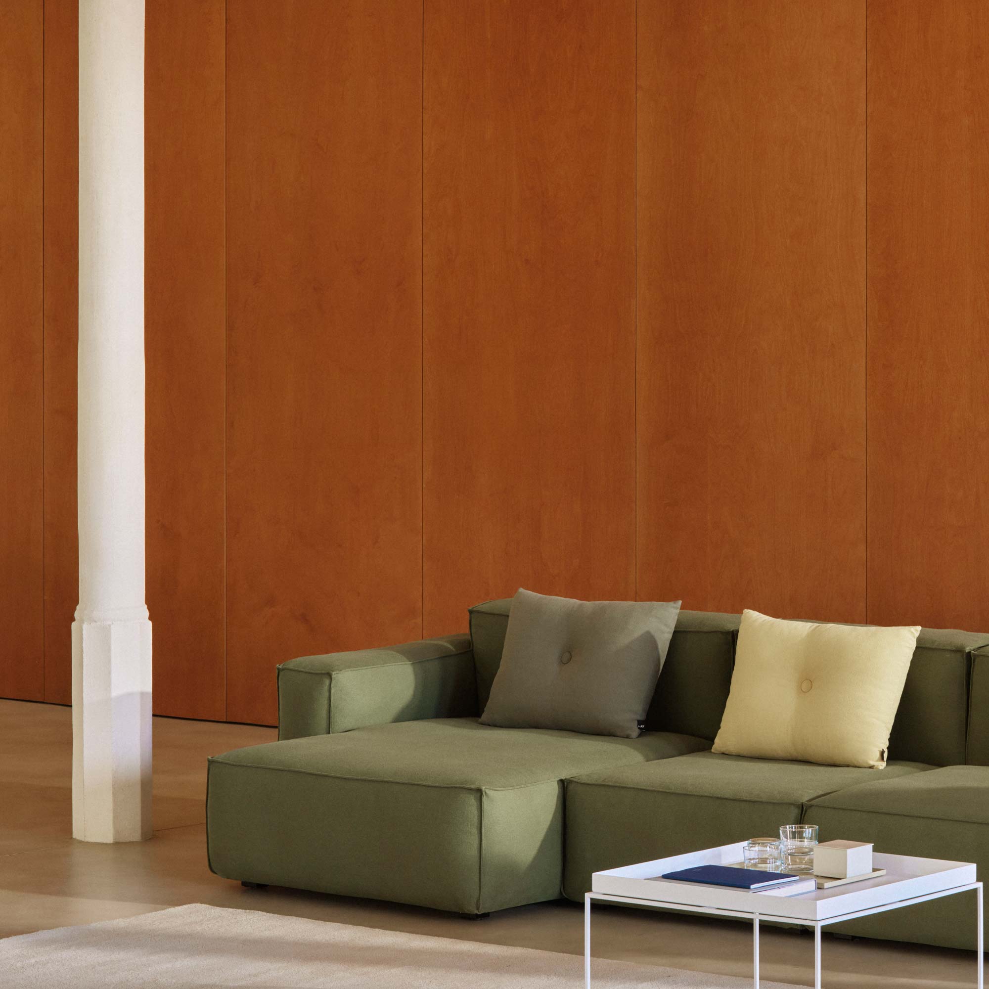 Mags Soft 3 Sitzer Sofa Armlehne rechts mit abnehmbarem Bezug