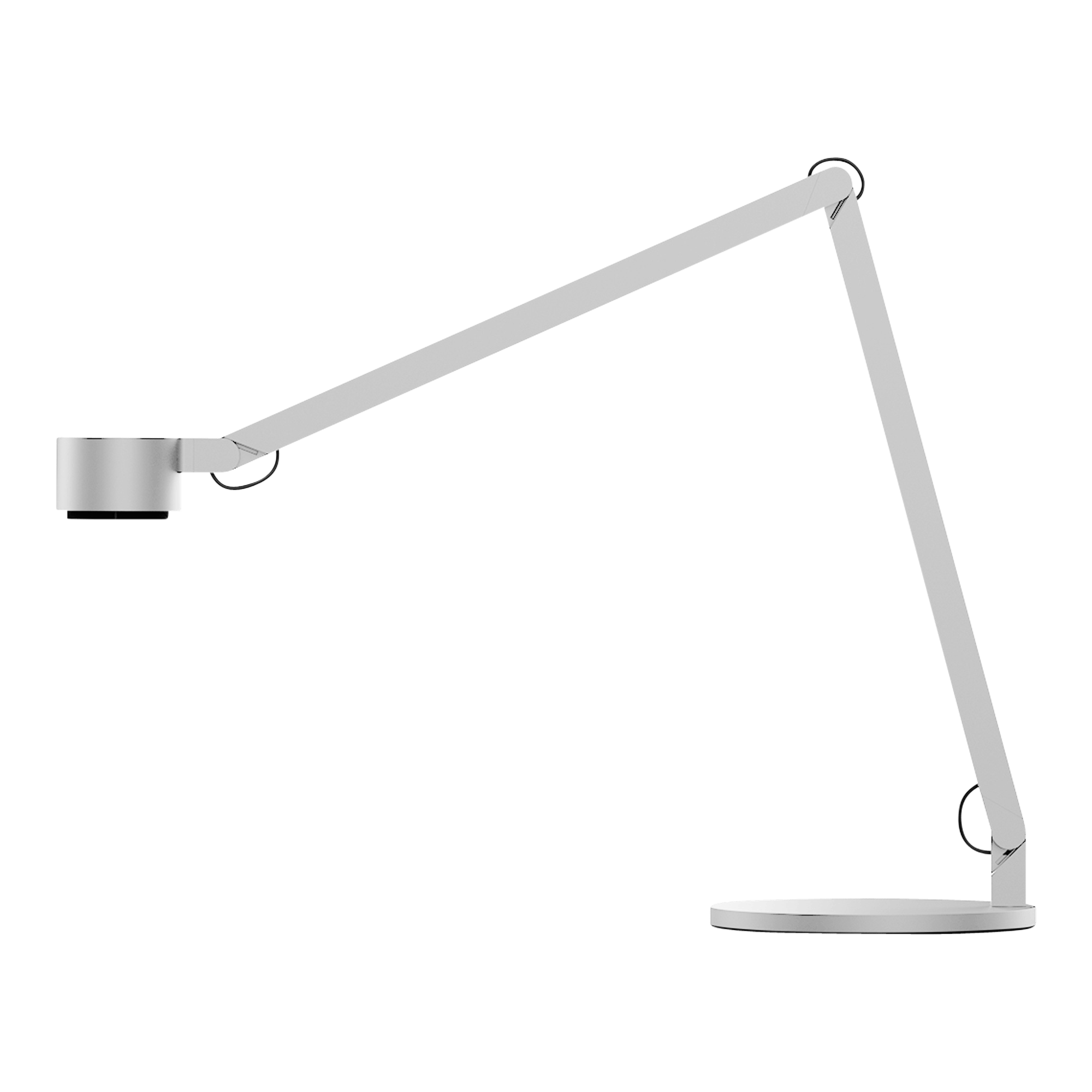 w227 Winkel alu b Tischleuchte