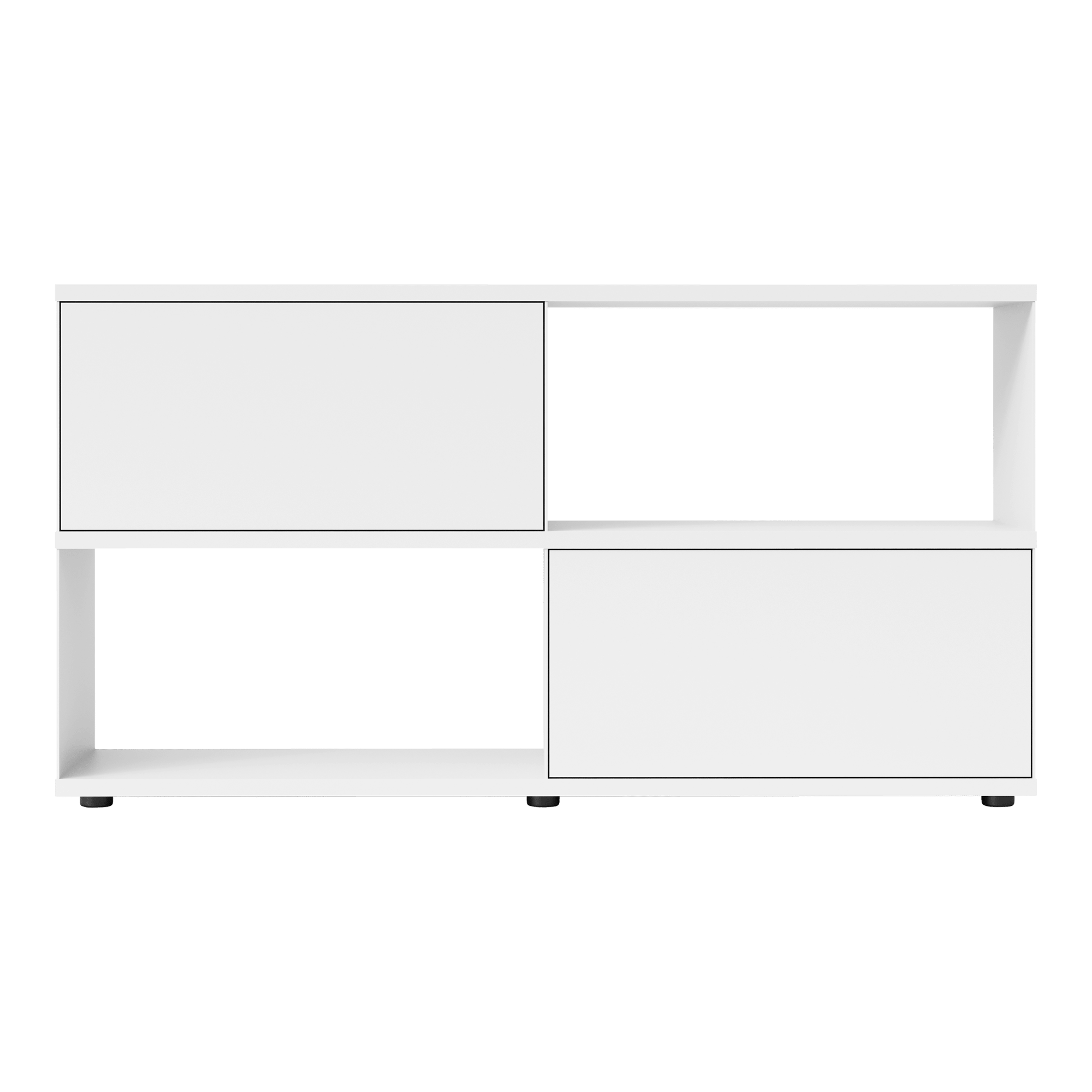 Flow Q Sideboard mittel mit 2 Klapptüren