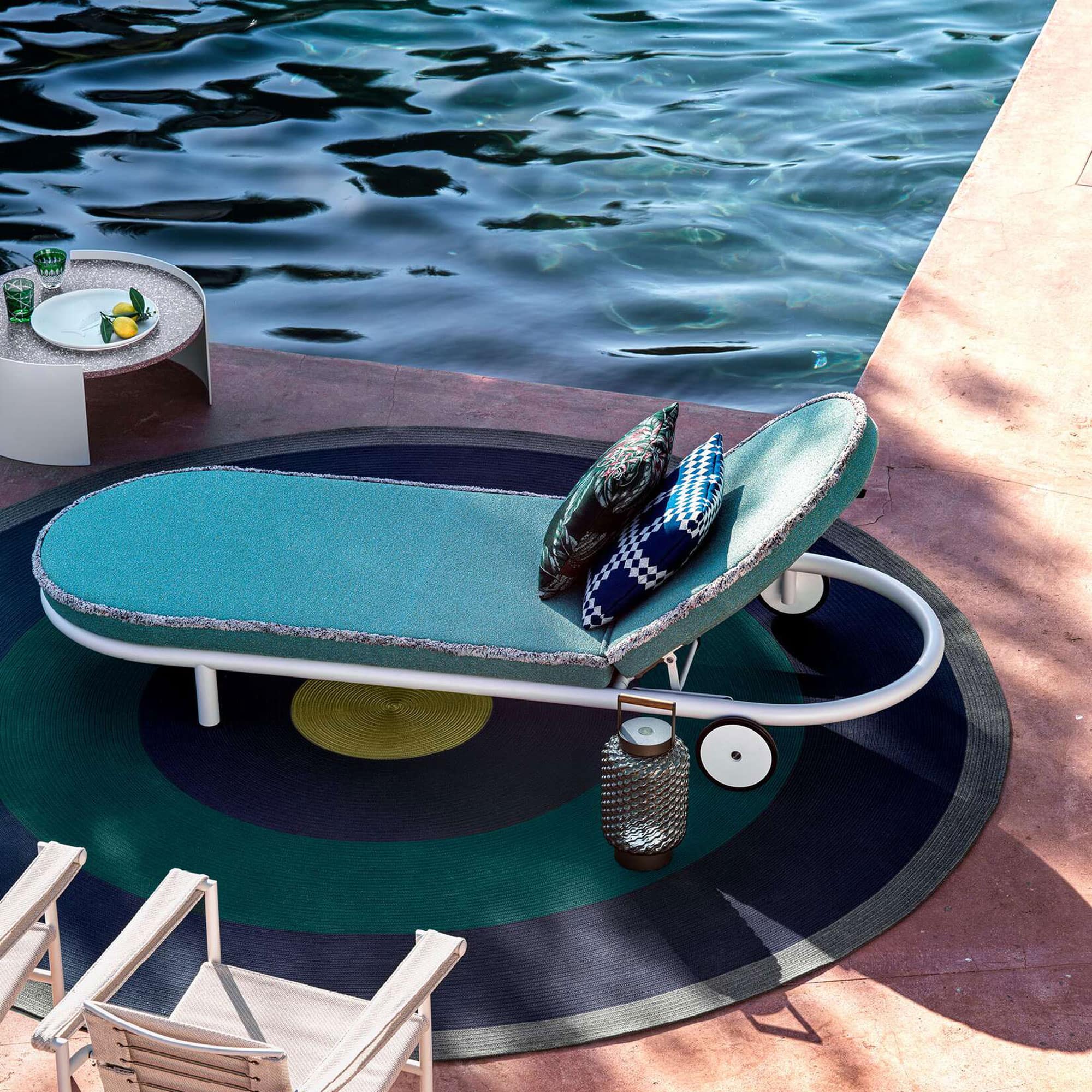 Trampoline Sonnenliege