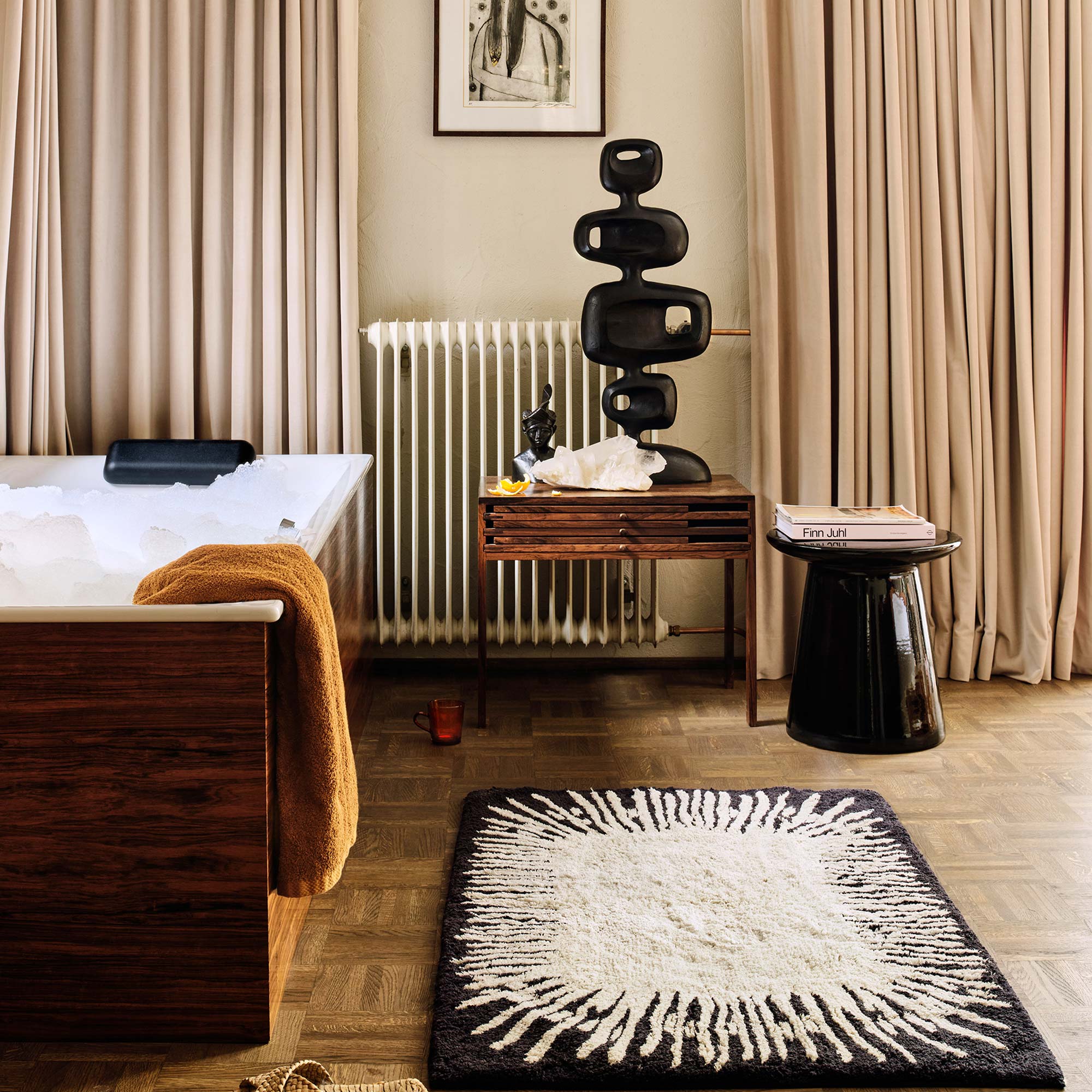 Earthenware Side Table Medium Beistelltisch