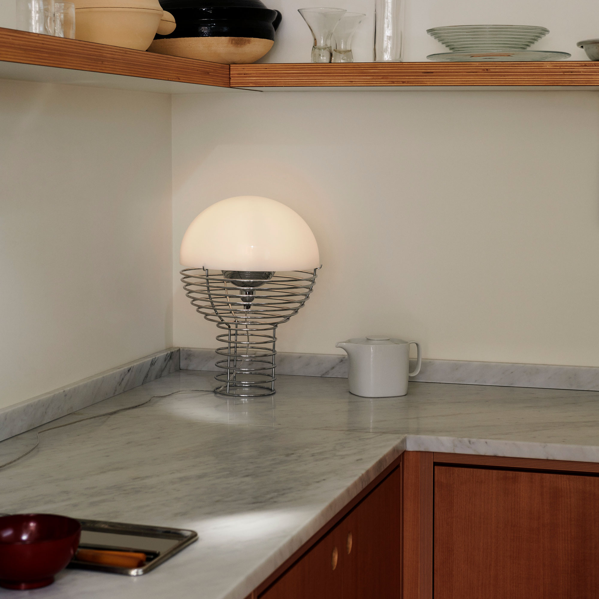 Wire Table Lamp Tischleuchte