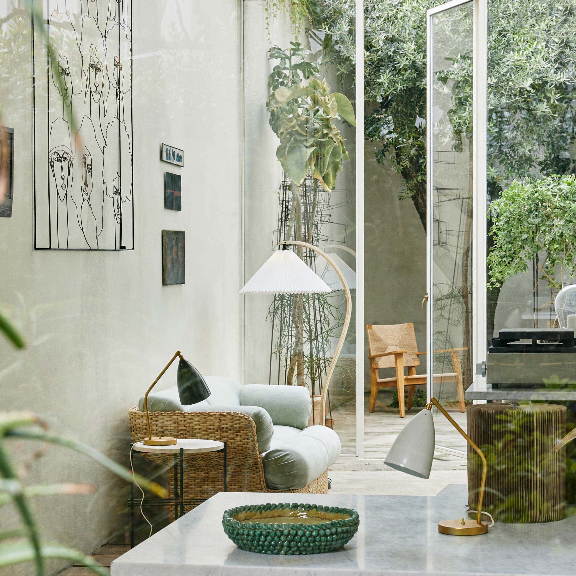 Basket Zweisitzer Sofa