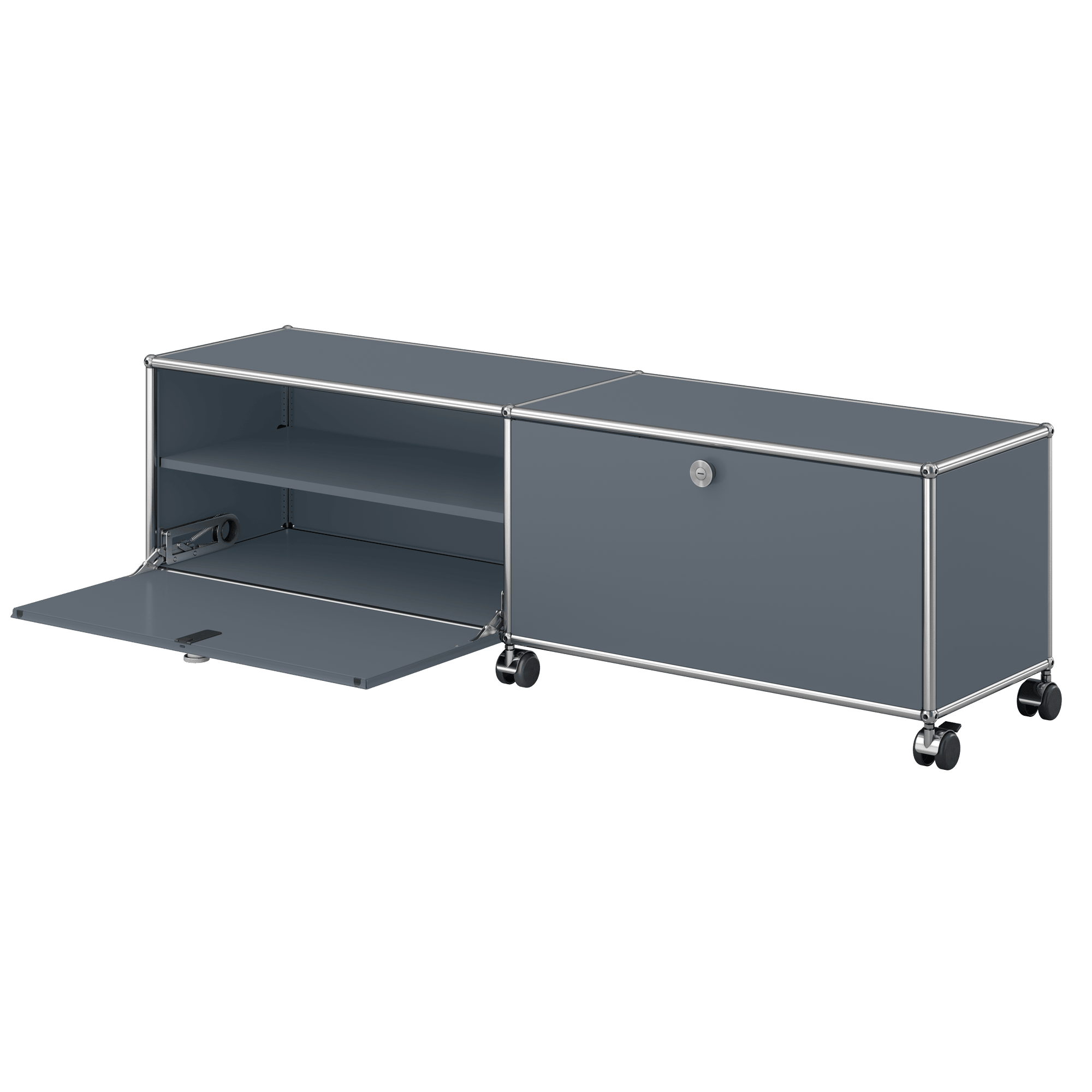 Haller TV-Hi-Fi Sideboard mit 2 Klappen