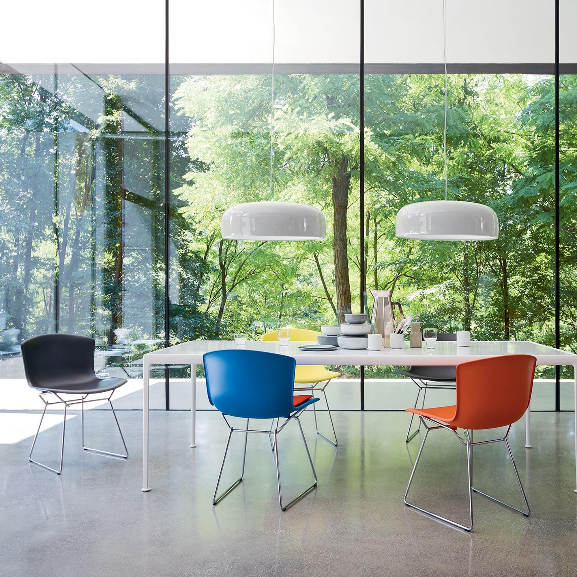 Bertoia Shell Stuhl