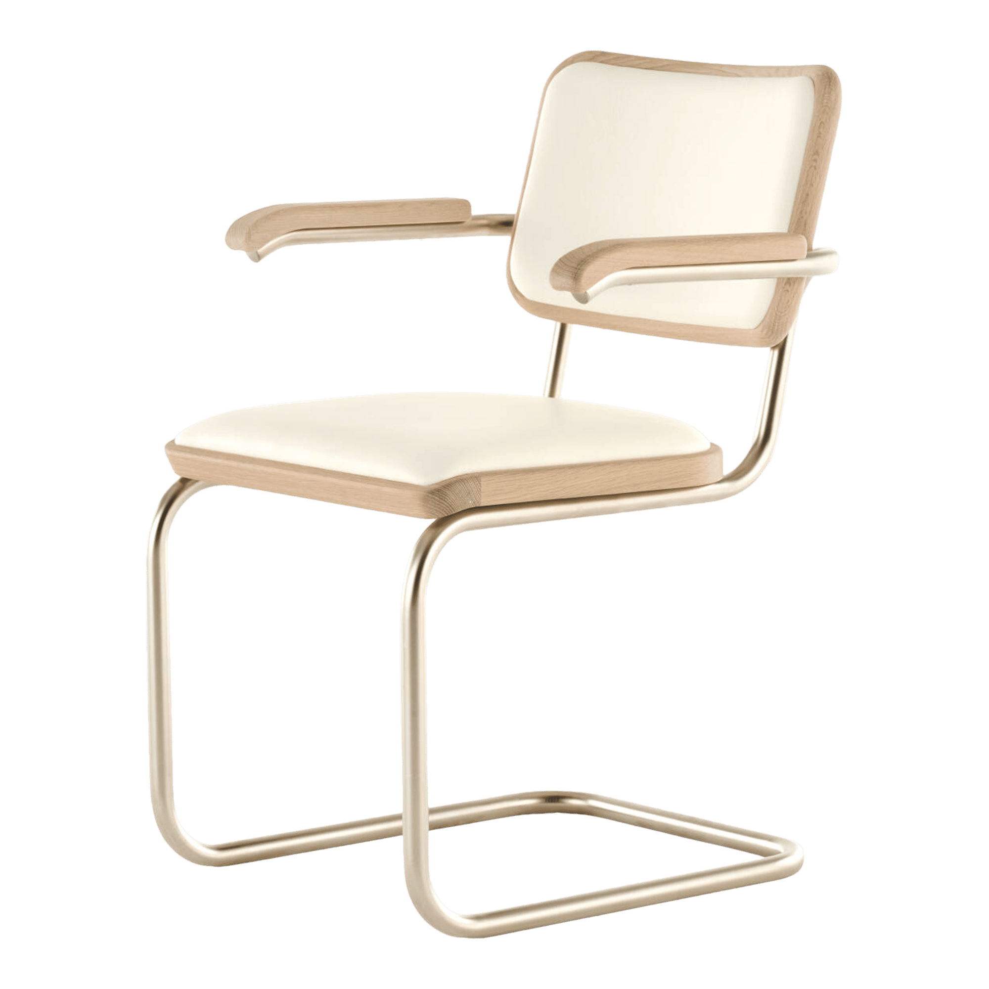 JS. THONET by Jil Sander S 64 P NORDIC Freischwinger