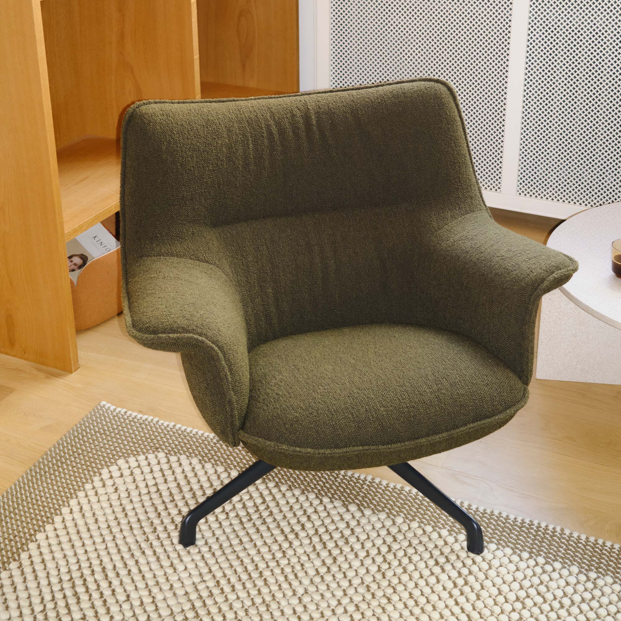 Doze Lounge Chair Low Back & Ottoman Sessel