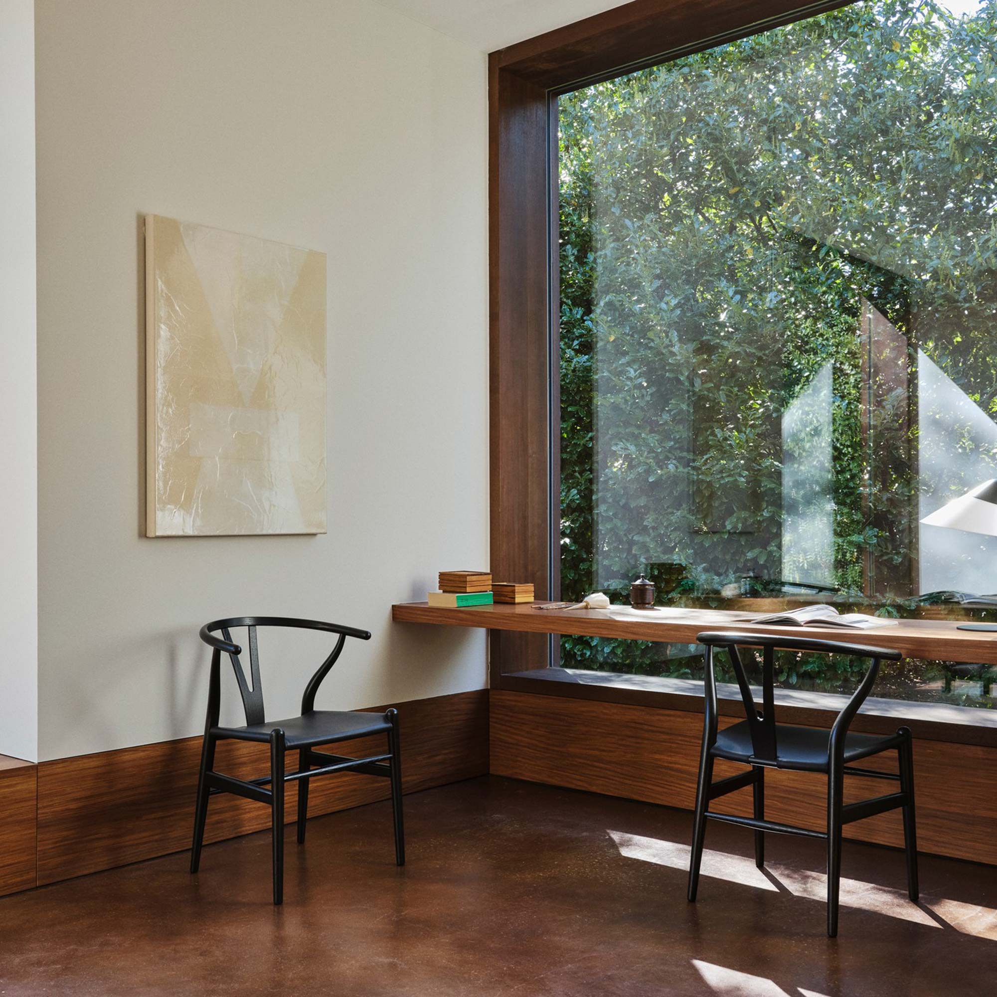 CH24 P | Wishbone Leder Chair Stuhl