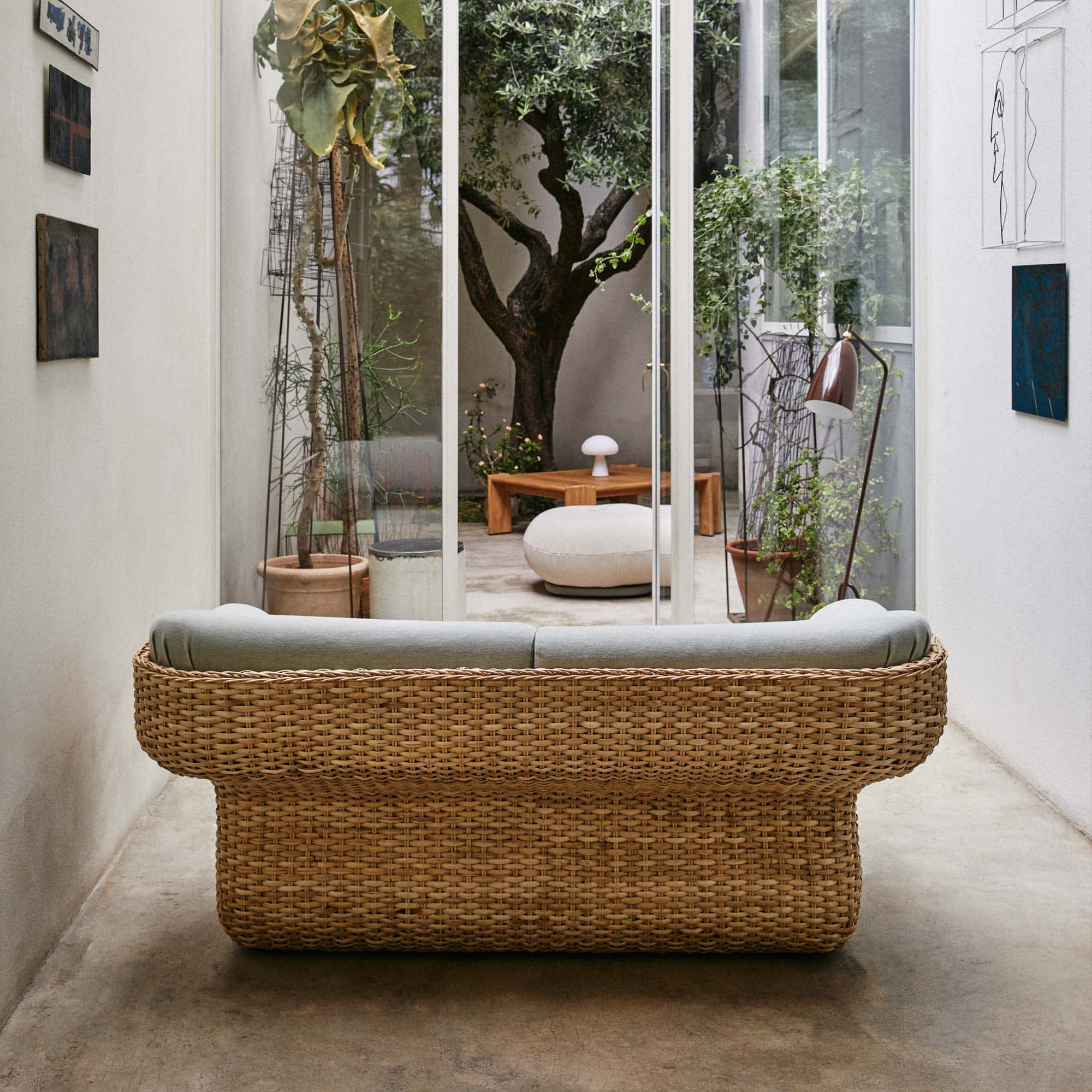 Basket Zweisitzer Sofa