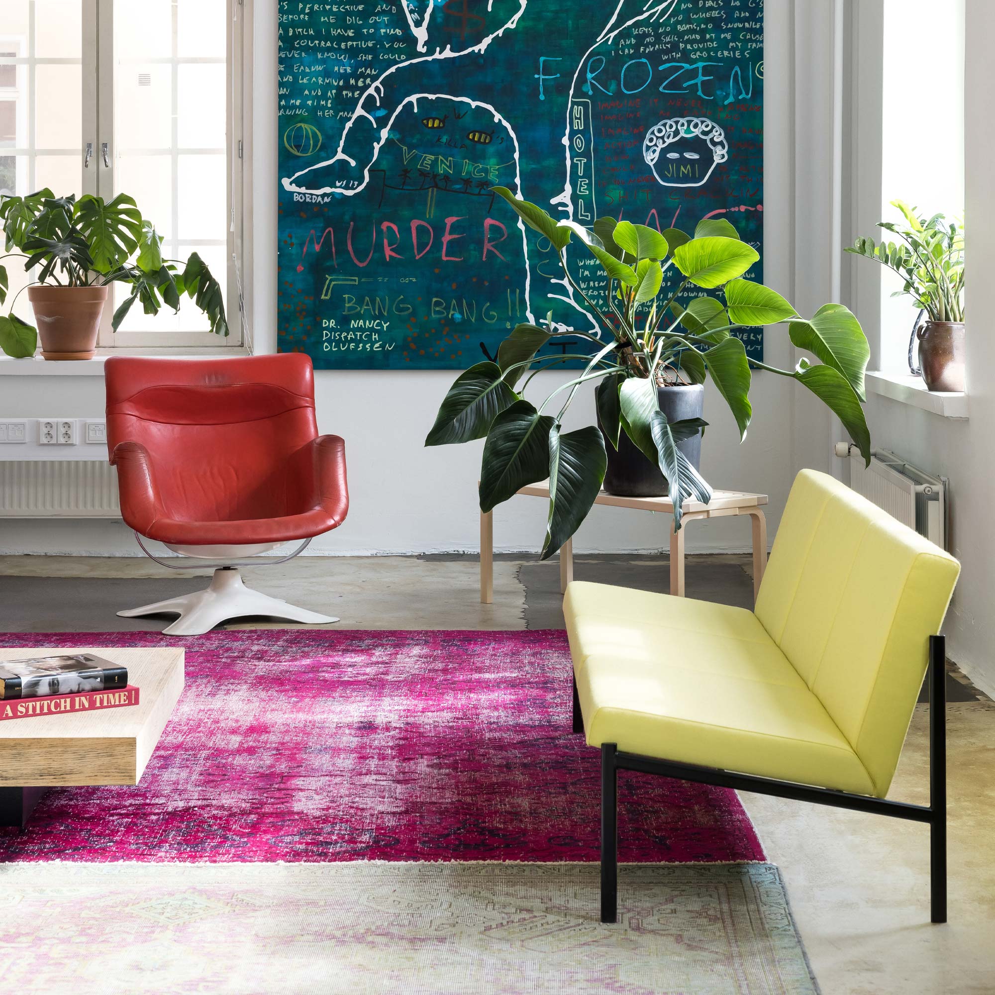 Kiki Dreisitzer Sofa