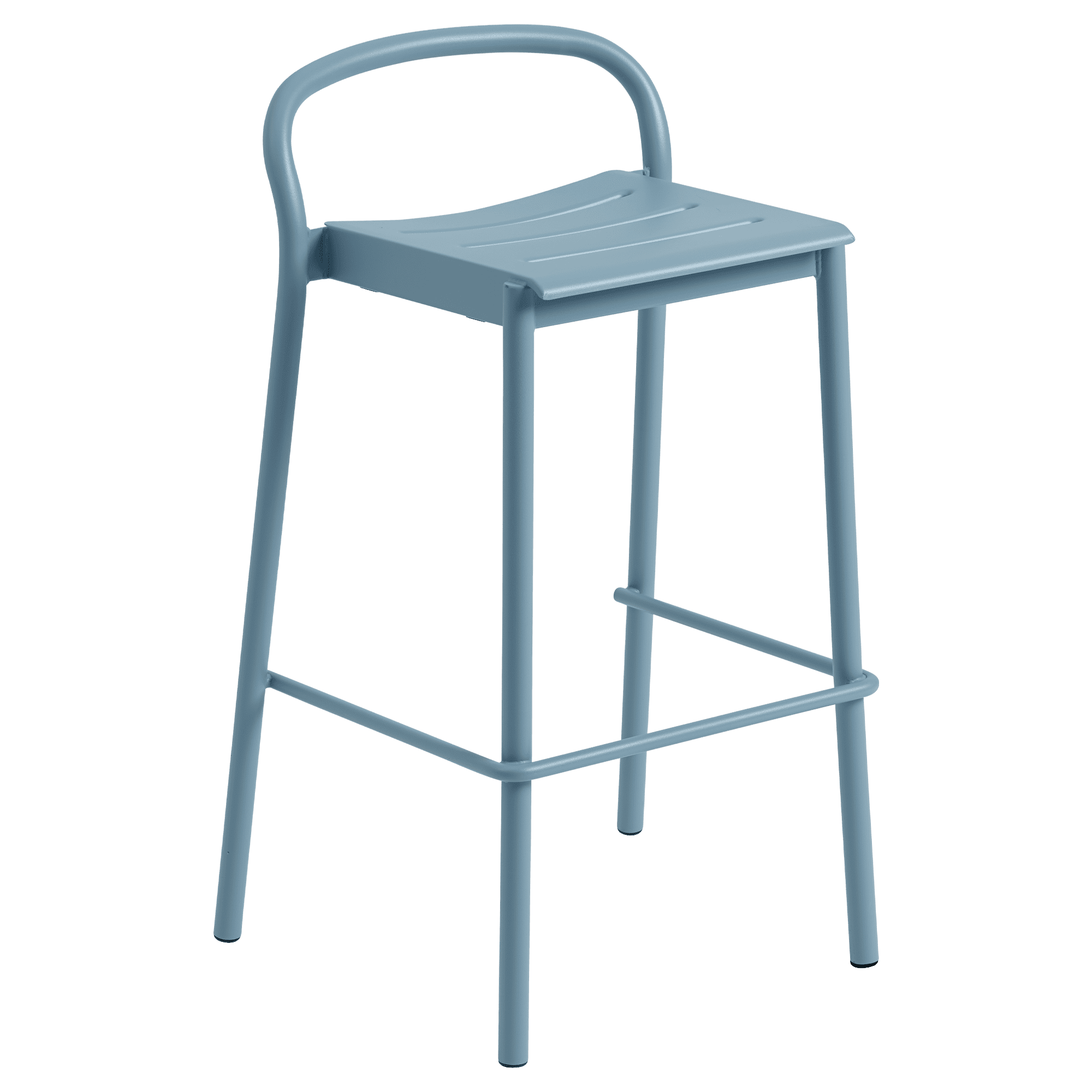 Linear Steel Barhocker