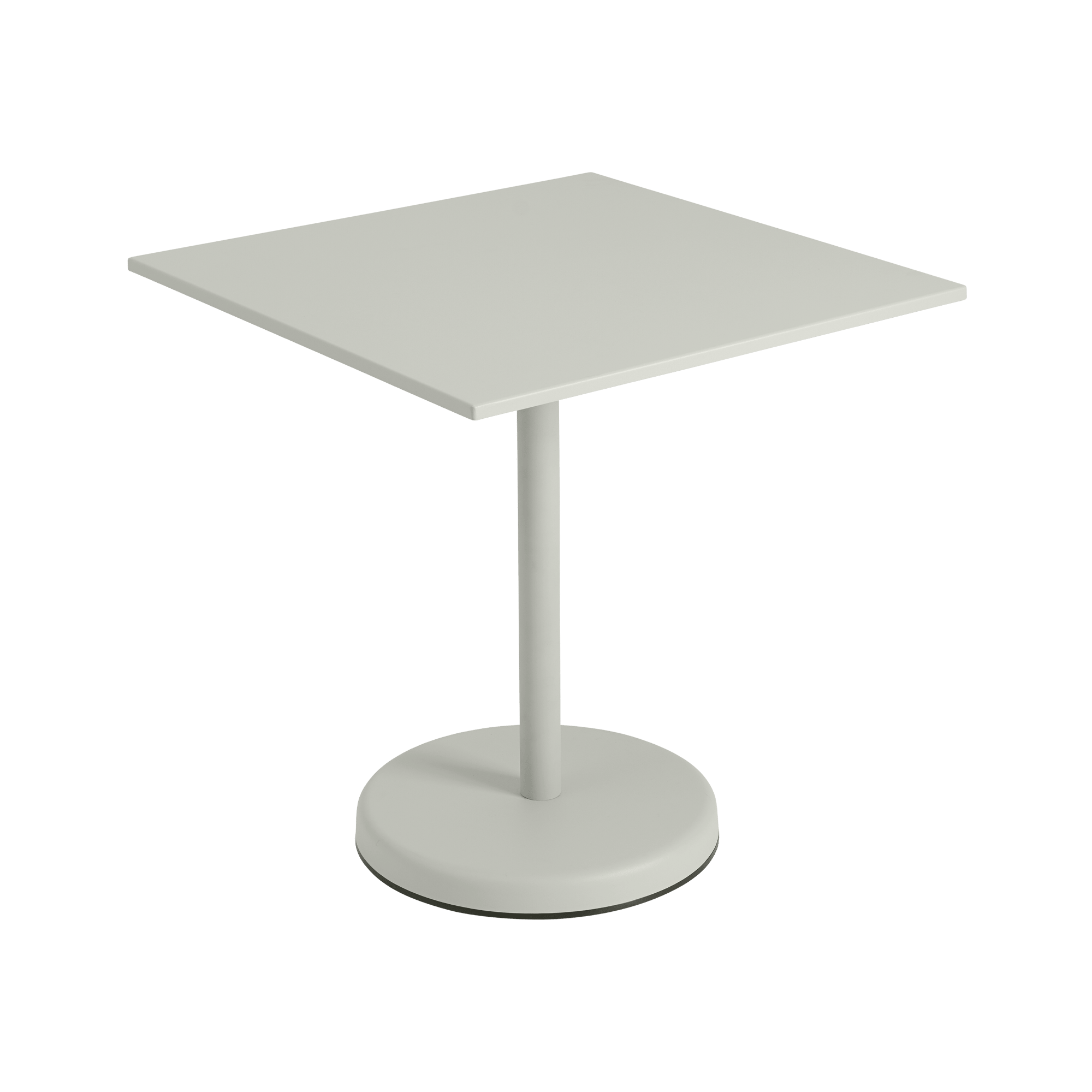 Linear Steel Café Tisch quadratisch