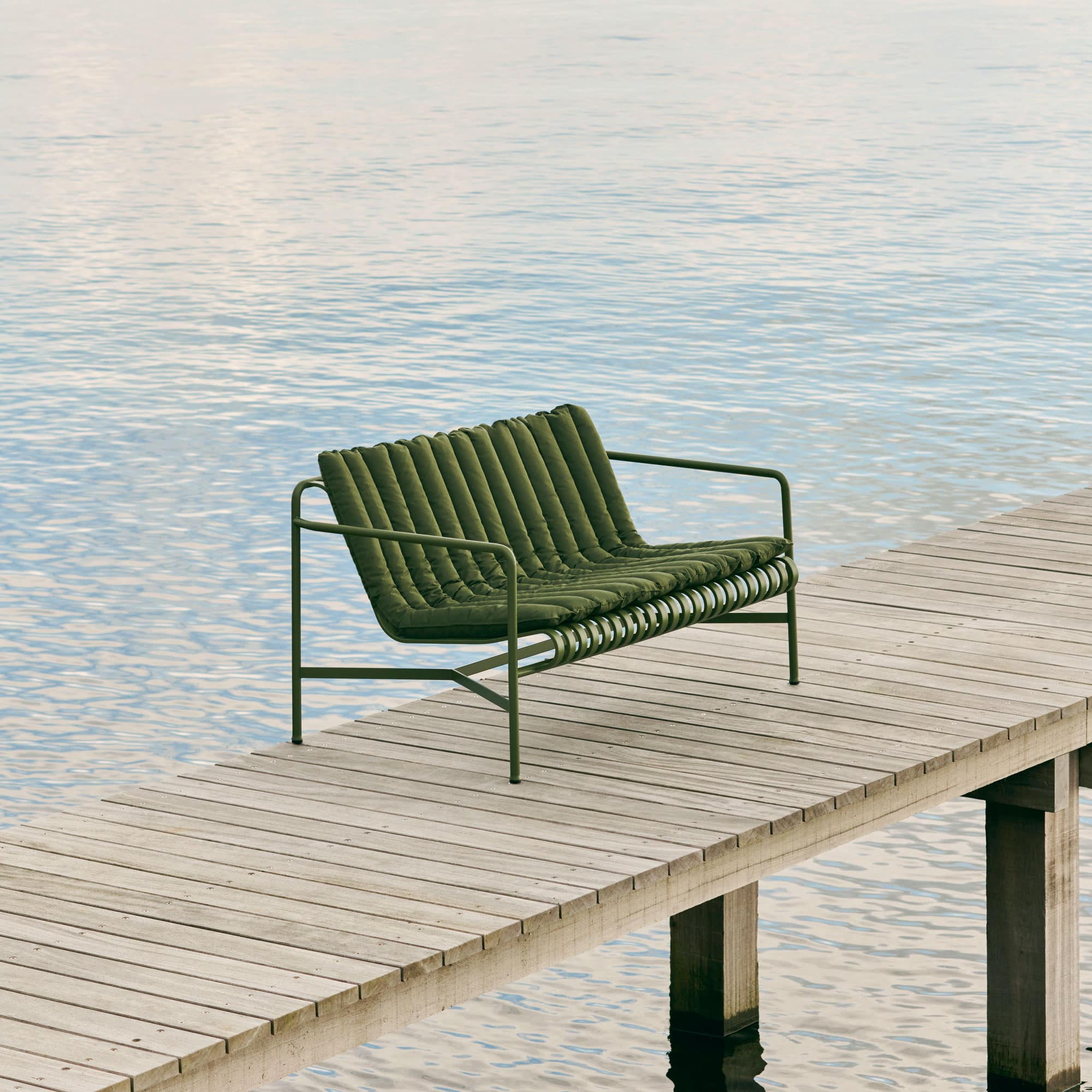 Palissade Dining Bench Soft Quilted Auflage