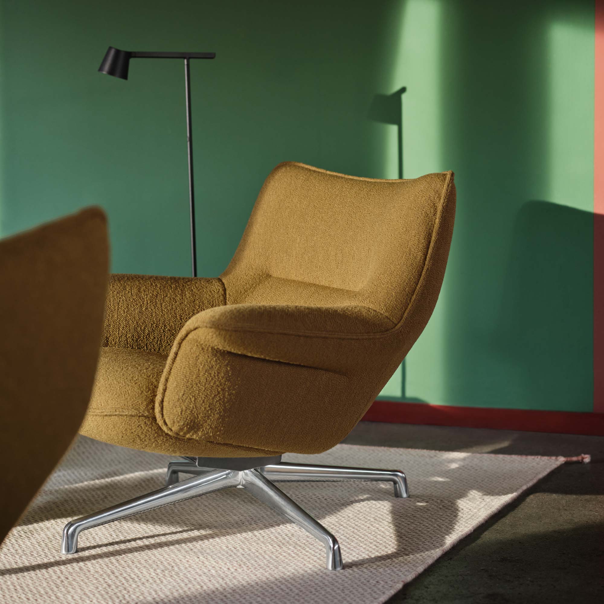 Doze Lounge Chair Low Back & Ottoman Sessel