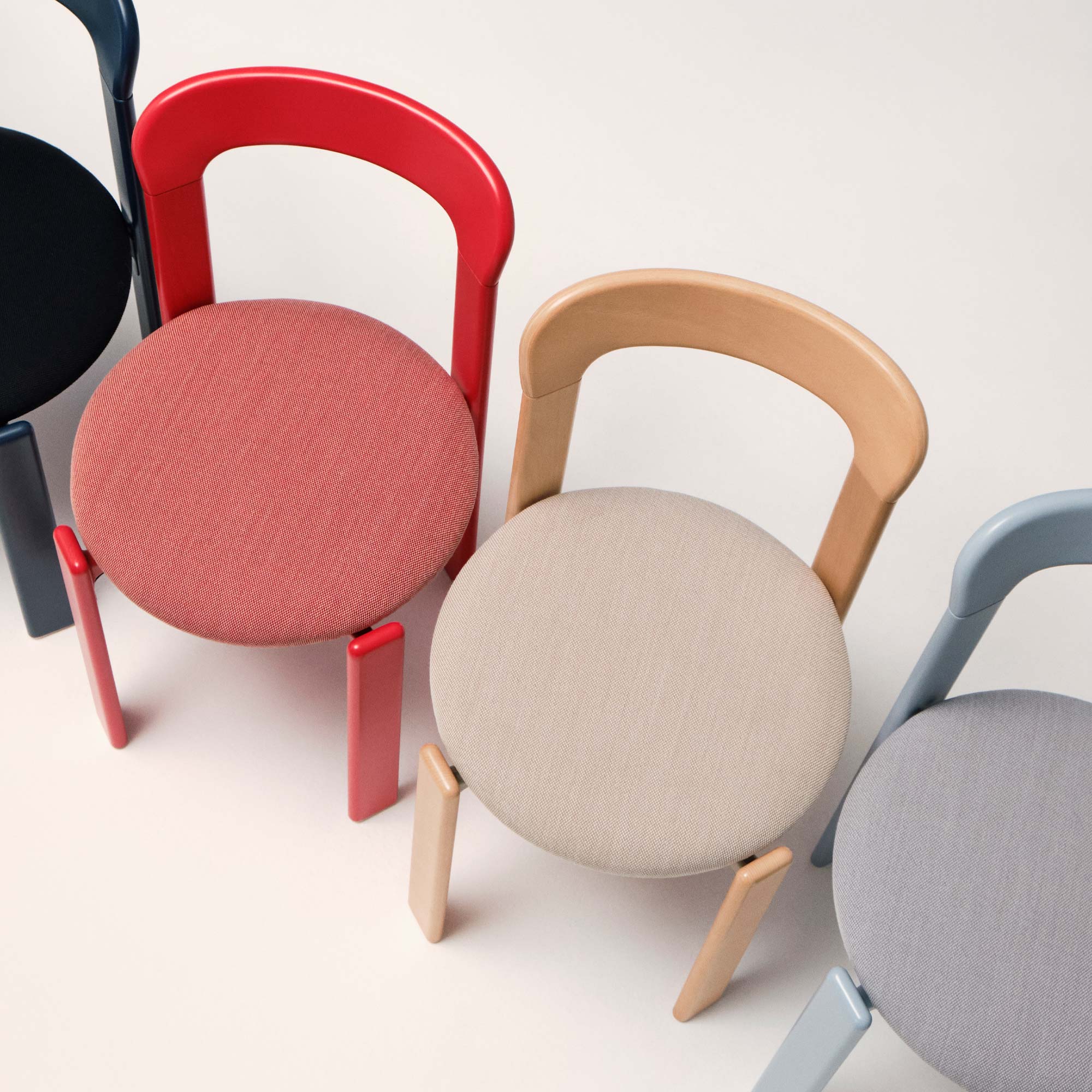 Rey Chair Stuhl gepolstert