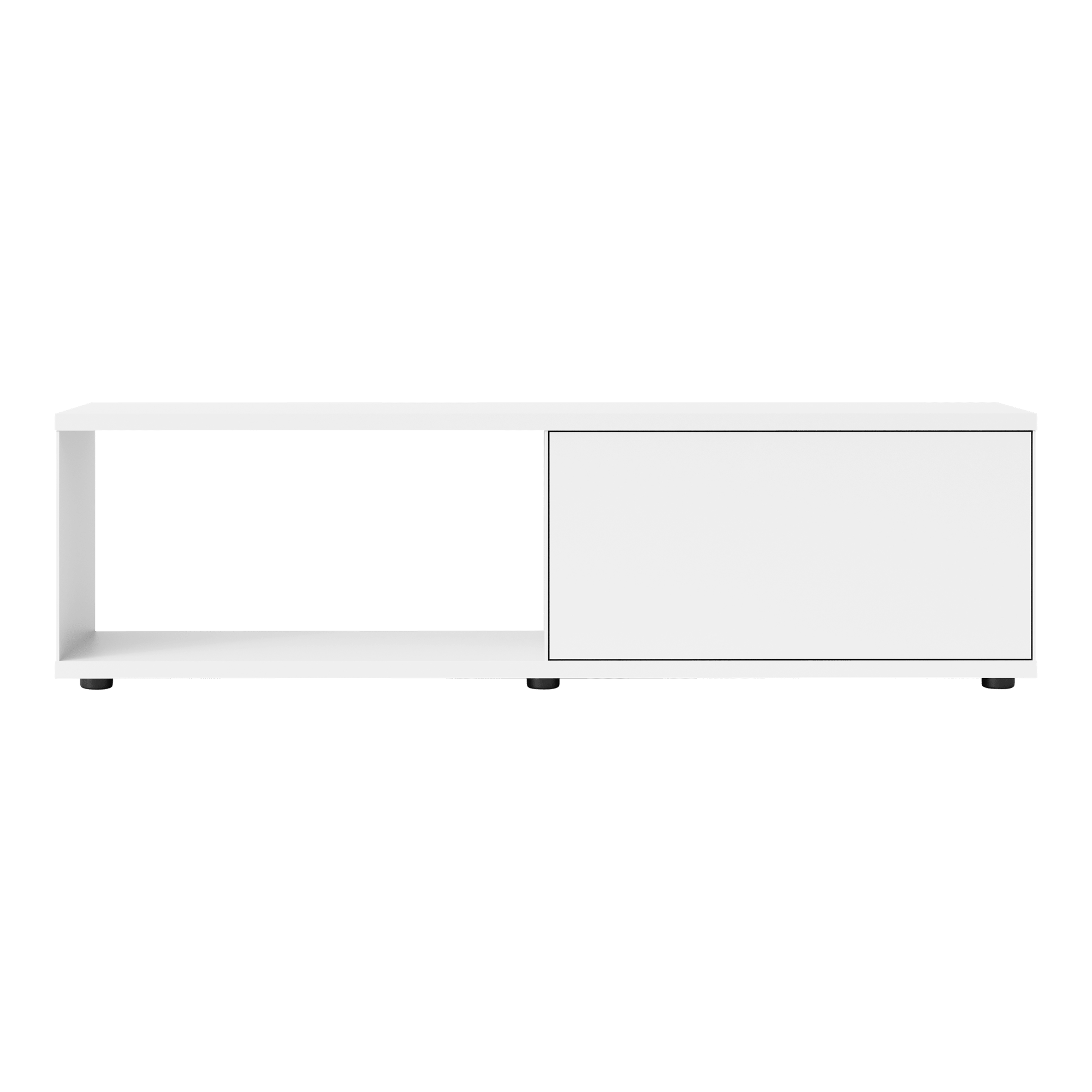 Flow Q Sideboard mittel mit 1 Klapptür