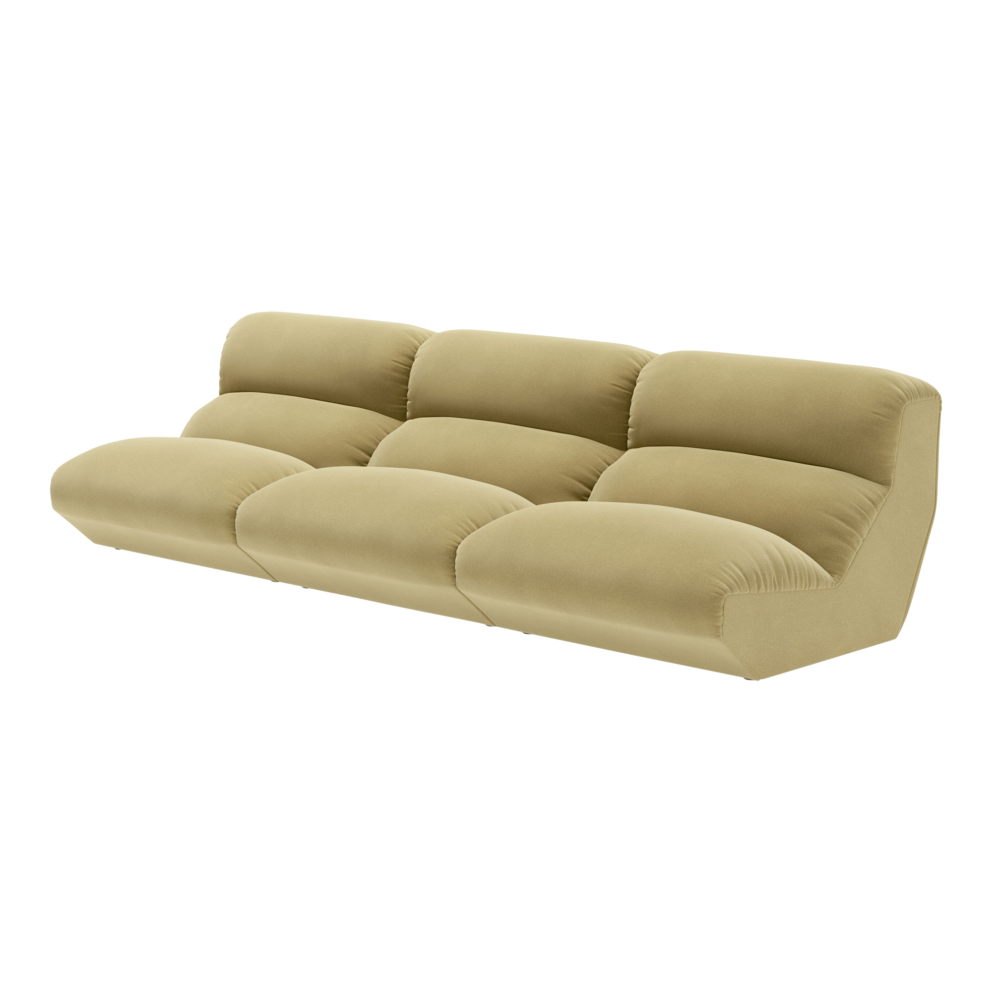 Hi Lo Dreisitzer Sofa Design B