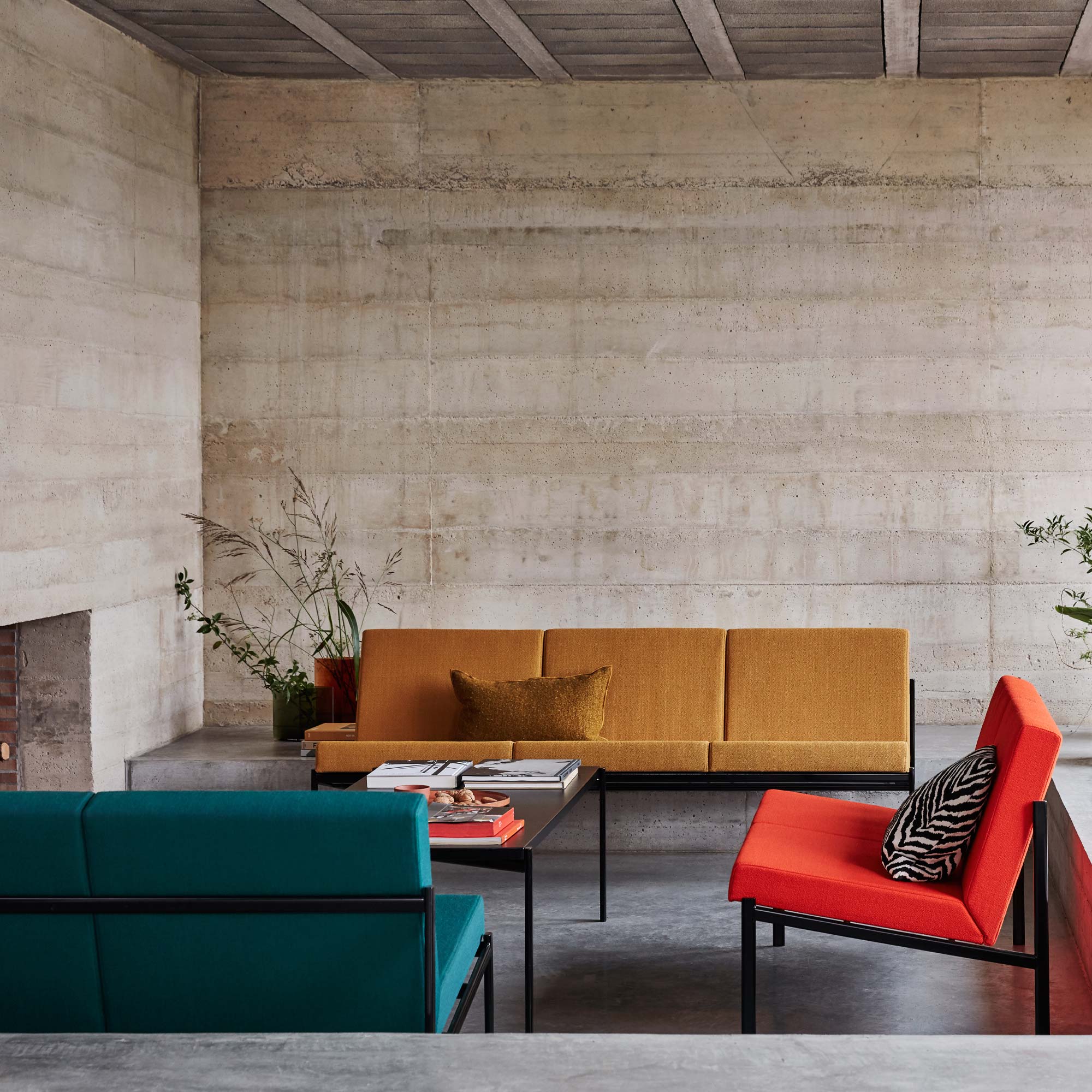 Kiki Dreisitzer Sofa