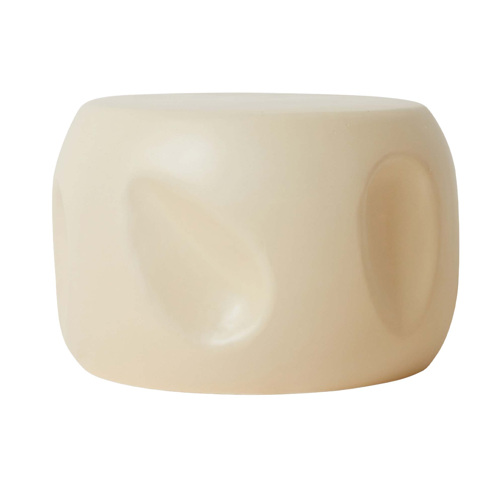 Currents Ceramic Side Table Shell Beistelltisch