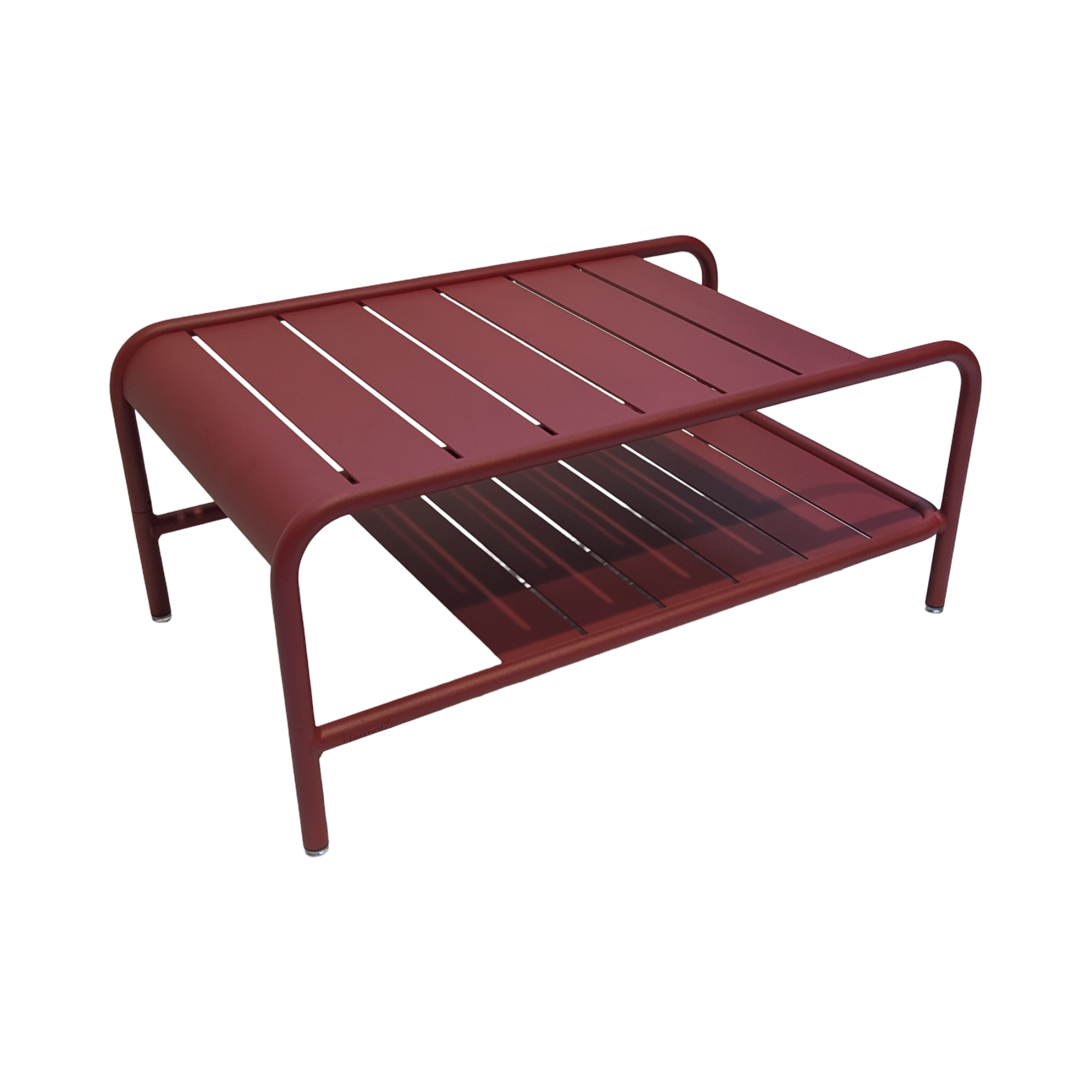 Luxembourg Beistelltisch 90 x 55 x 38 cm, Chili rot 43