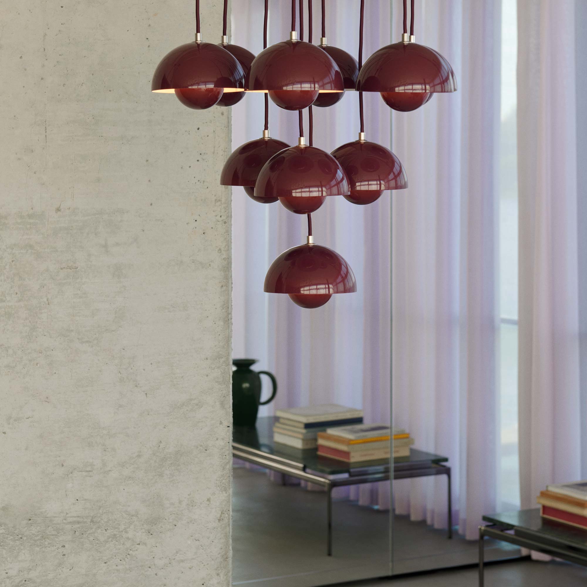 Flowerpot VP10 Kronleuchter Pendelleuchte