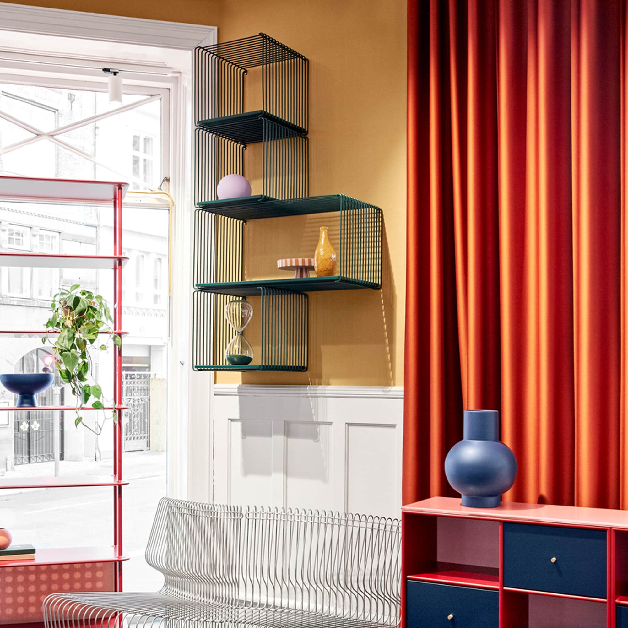 Panton Wire Einlegeboden für 26 cm Beistelltisch oder Regal