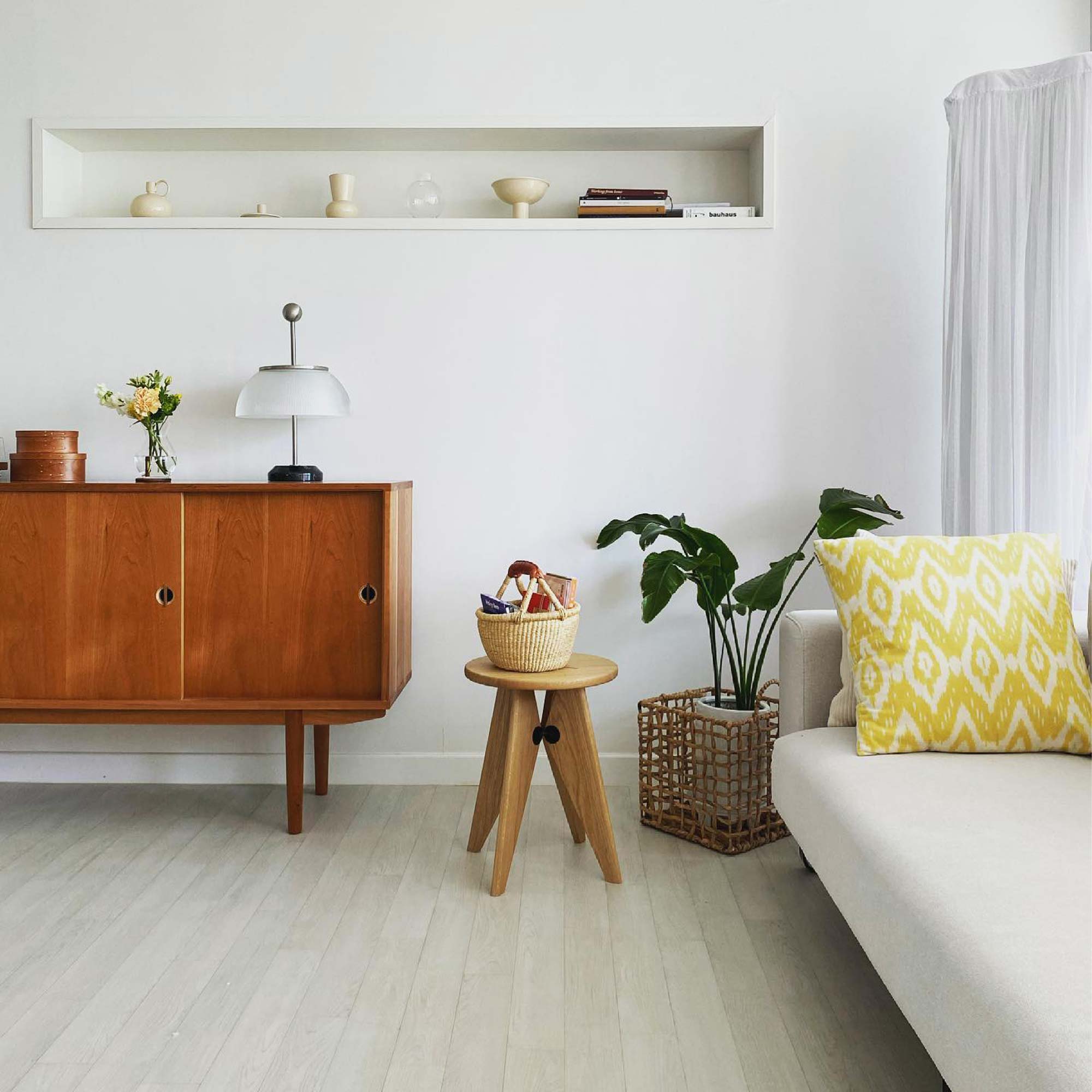 Tabouret Bois Solvay Hocker