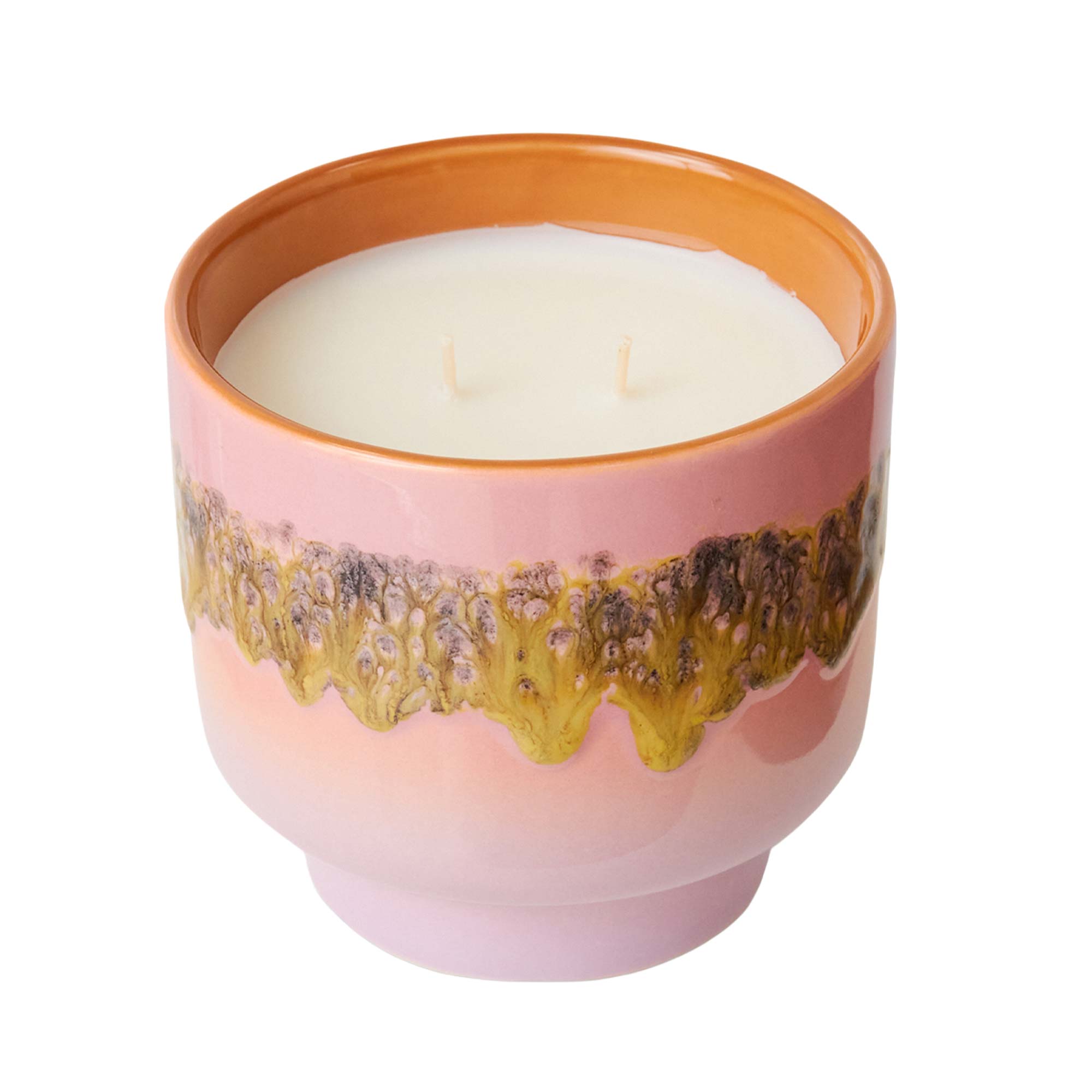 70s Ceramics: Scented Candle Duftkerze