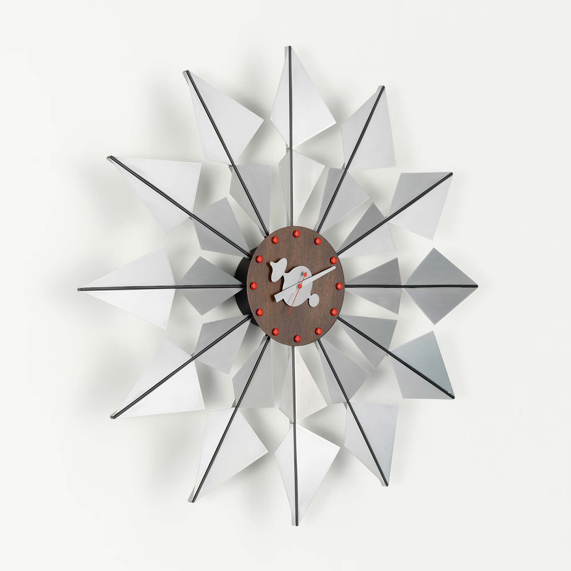 Flock of Butterflies Wanduhr