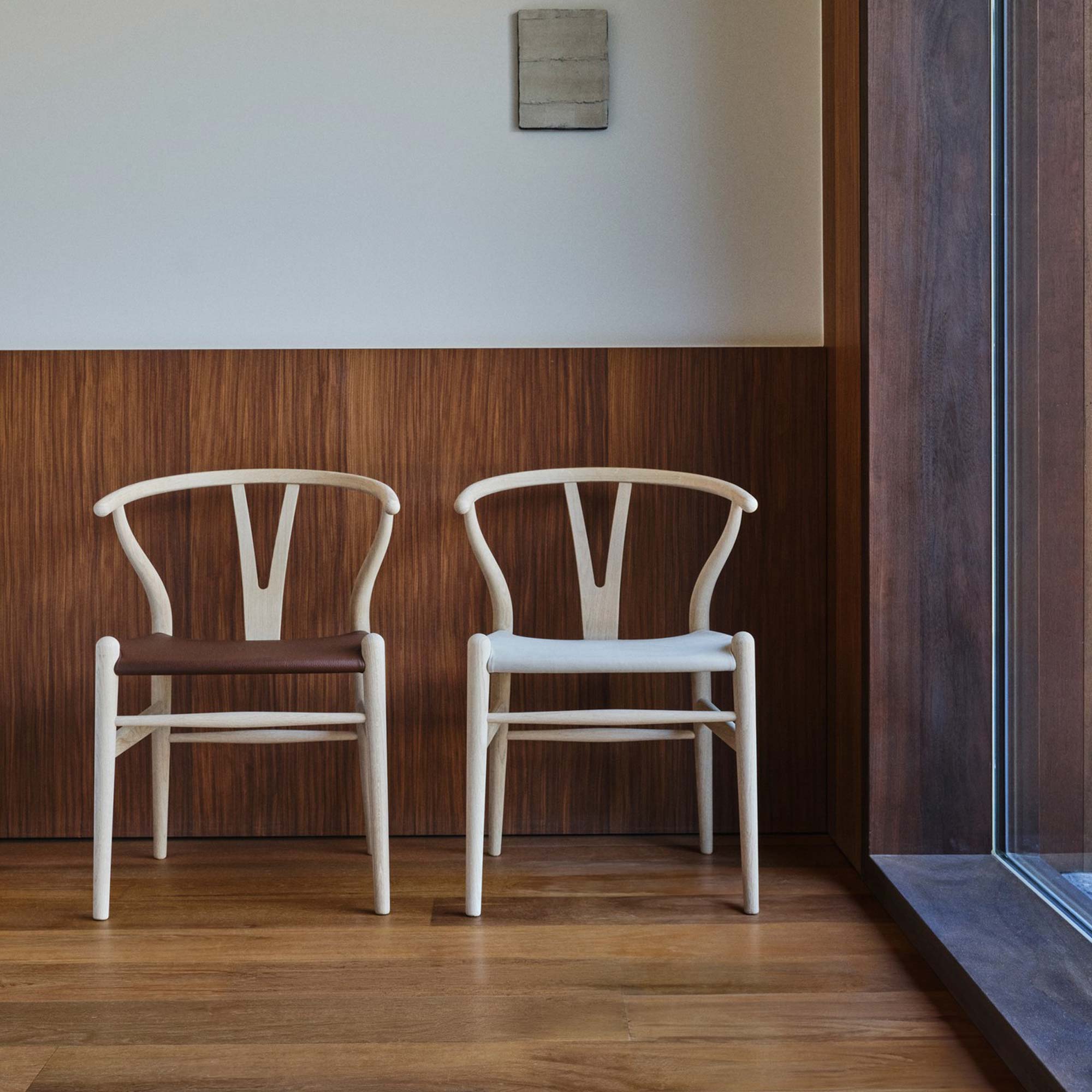 CH24 P | Wishbone Leder Chair Stuhl