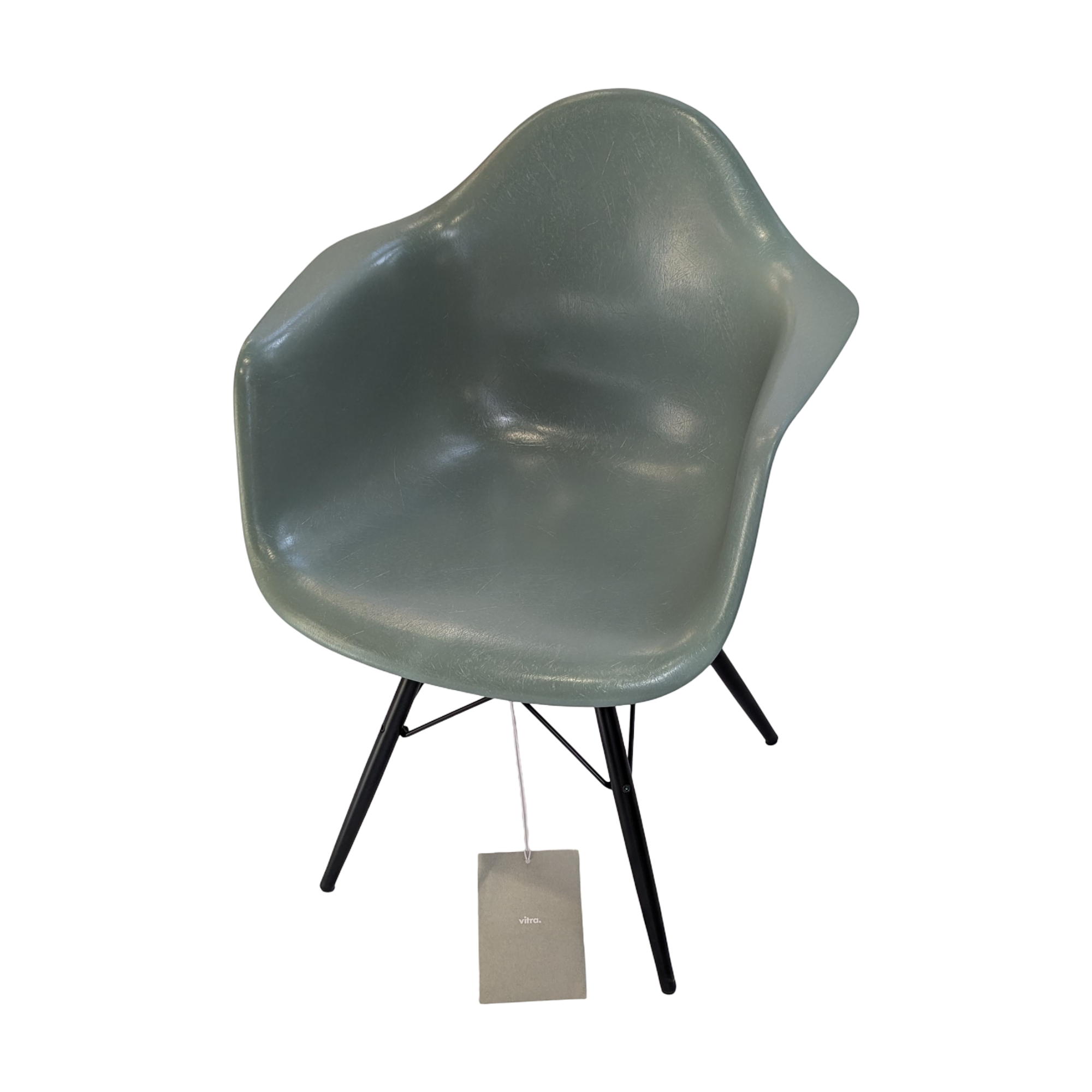 DAW Fiberglass Armchair, Sea Foam green