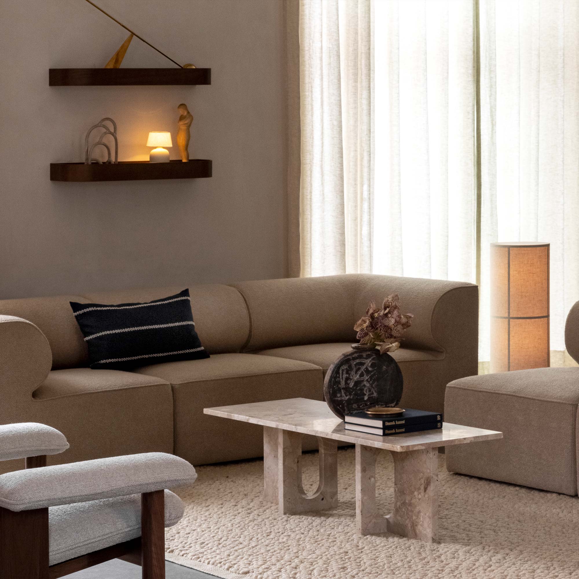 Eave 86 Dreisitzer Modular Sofa