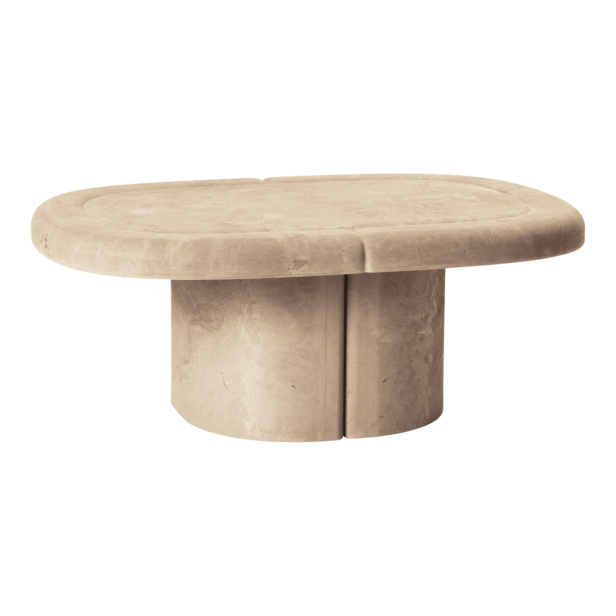 Alder Lounge Table Oval Beistelltisch