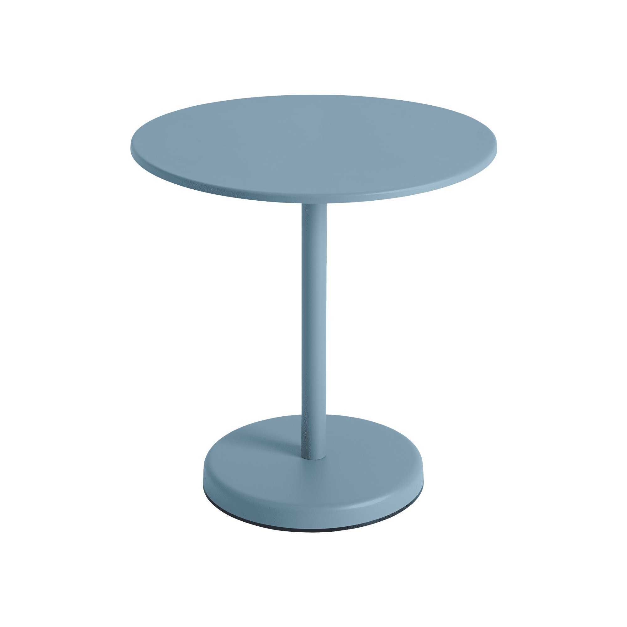 Linear Steel Café Tisch rund