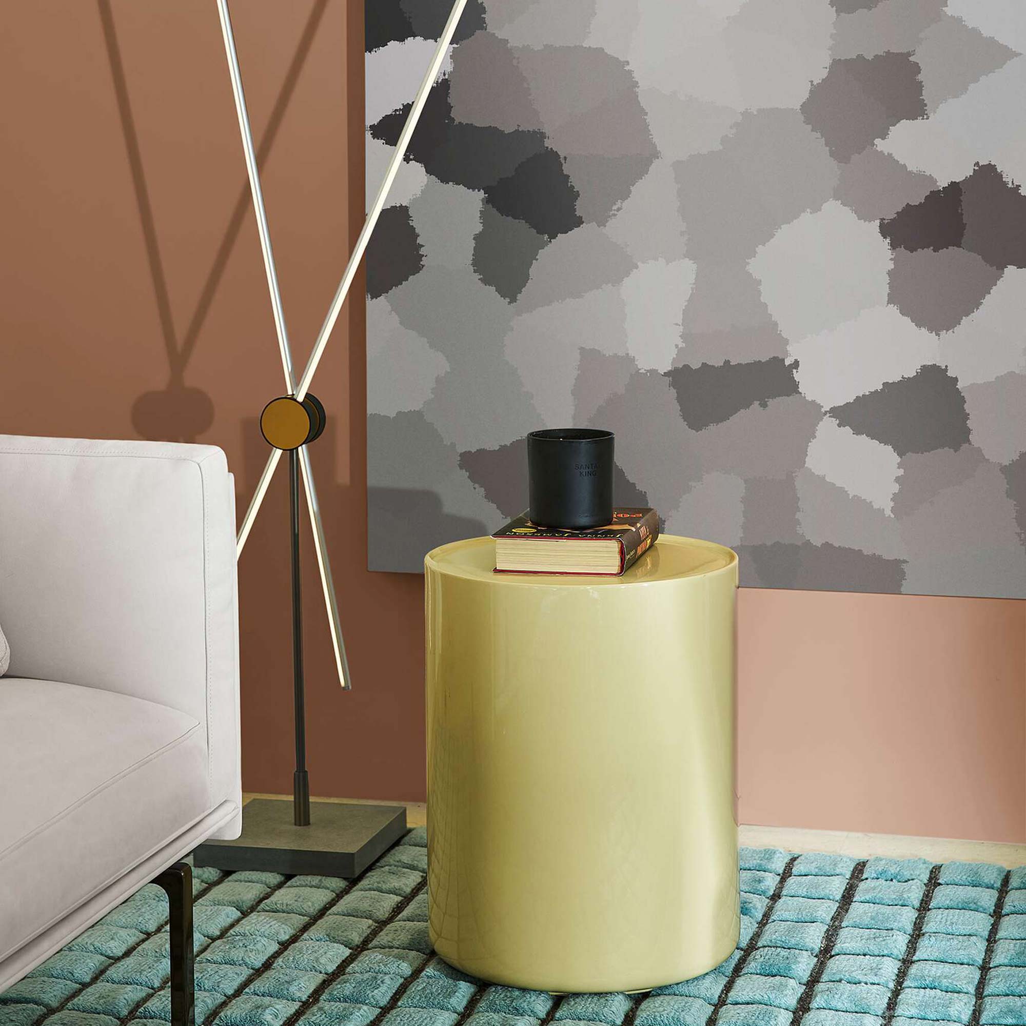 381 Torei Zylinder Beistelltisch